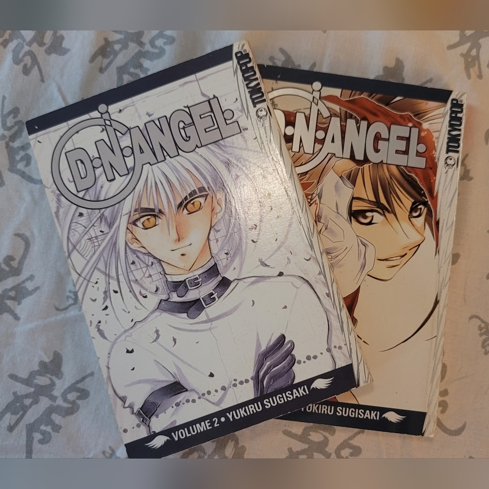 D.N.Angel DNAngel Yukiru Sugisaki manga graphic novel comic anime book 2 & 3